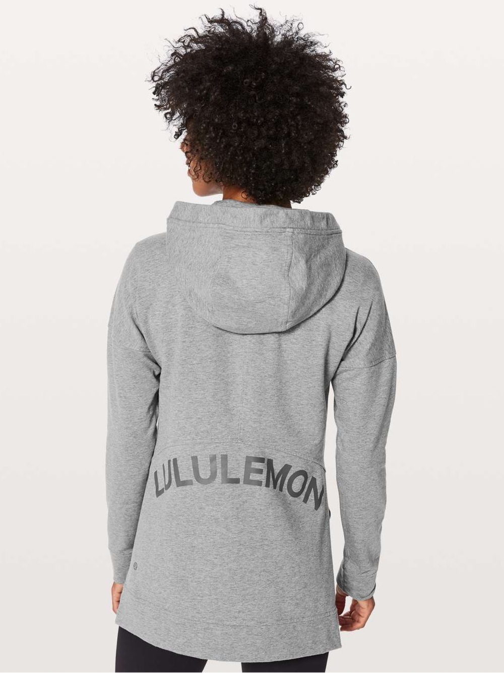 Lululemon Cut Above Hoodie Expression Gray